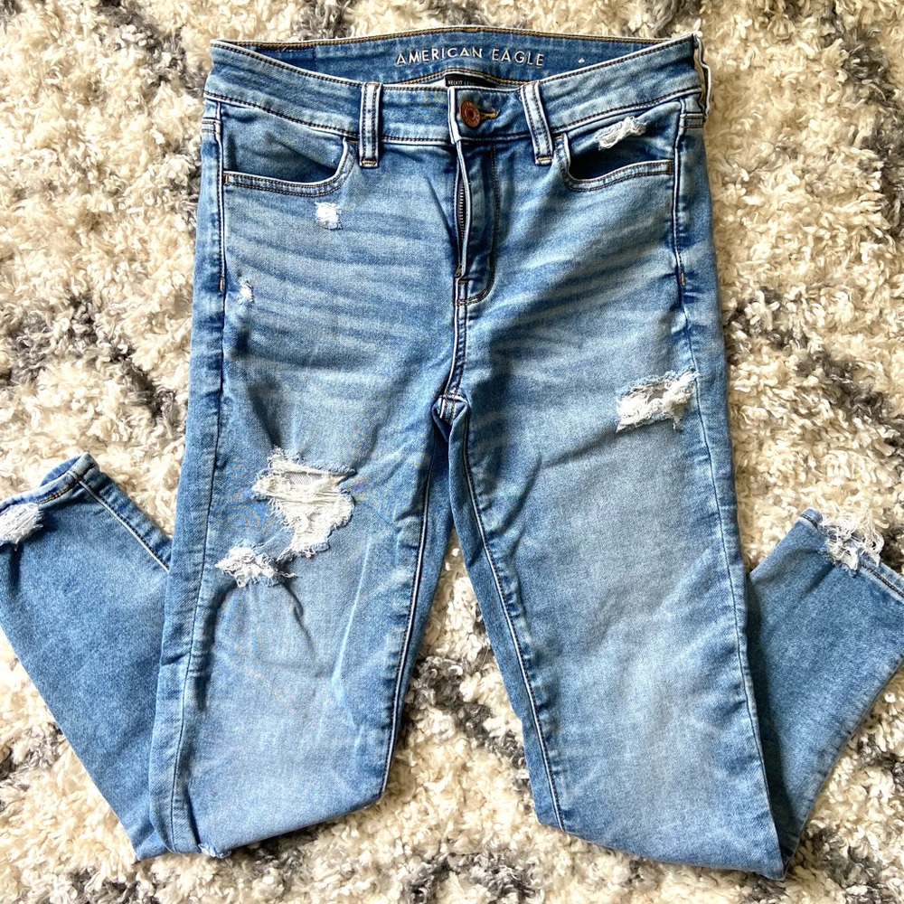 American Eagle jegging crop jeans